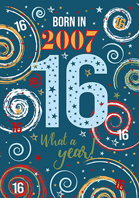 16th Birthday Cards - Funky Pigeon
